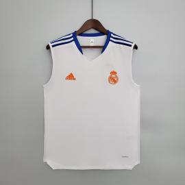 Maillot Sans Manches ENTRENAMIENTO REAL MADRID 21/22 - Blanc