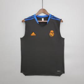 Maillot Sans Manches ENTRENAMIENTO REAL MADRID 21/22 - noir