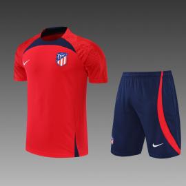 Maillot 22/23 Atletico Madrid Entreno Manga Corta Roja