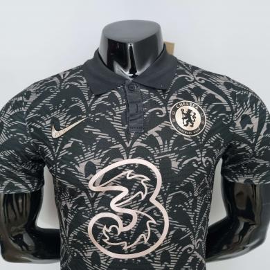 Maillot 22/23 Chelsea Clásica noir Dorada