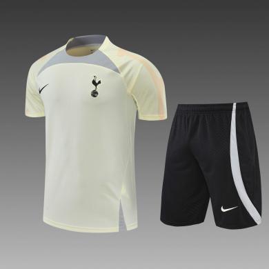 Maillot 22/23 Tottenham Hotspur Entreno Manga Corta Beige