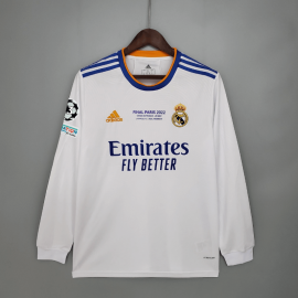 Maillot REAL MADRID Domicile 21/22 FINAL Manches Longues