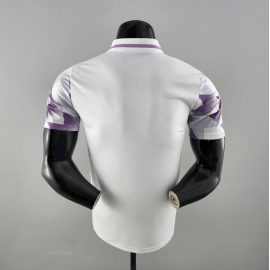 POLO 22/23 REAL MADRID MORADO Y Blanc