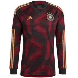 Maillot Allemagne Extérieur Coupe du monde 2022 Manches Longues