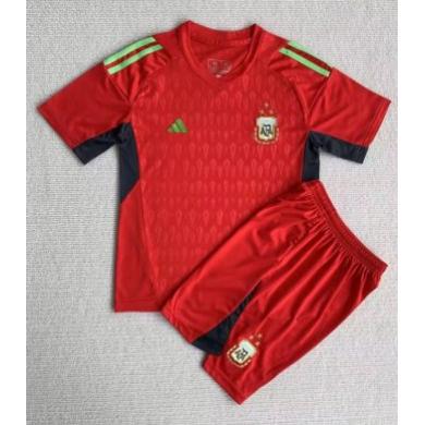 Maillot Argentine Portera 3 Estrellas Roja Enfant