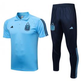 Maillot Argentine d'entrainement 2022 3 Estrellas Bleu Claro