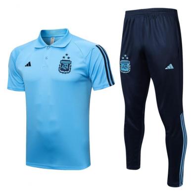 Maillot Argentine dentrainement 2022 3 Estrellas Bleu Claro