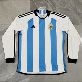 Maillot Argentine Domicile 2022 Manches Longues