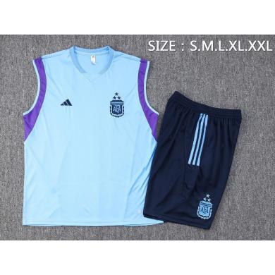 Maillot Sans Manches Argentine Bleu Claro 23/24 + Pantalone