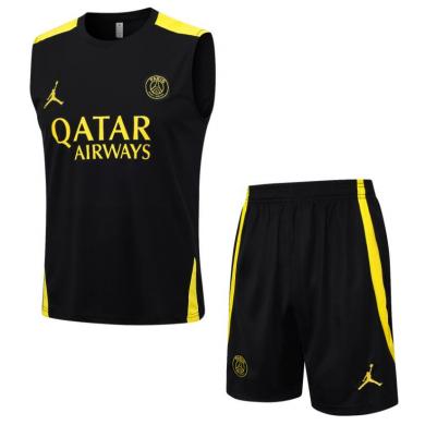 Maillot Sans Manches PSG Noir 23/24 + Pantalone