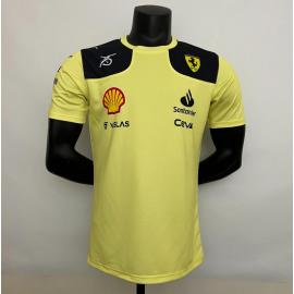 Maillot Equipo Scuderia Ferrari Jaune 2023