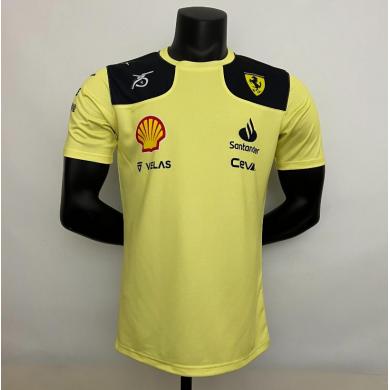 Maillot Equipo Scuderia Ferrari Jaune 2023