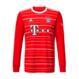 Maillot Fc Bayern Munich Domicile 2022-2023 Manches Longues