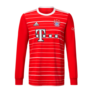 Maillot Fc Bayern Munich Domicile 2022-2023 Manches Longues