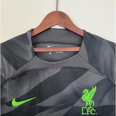 Maillot Liverpool Fc Gardien Noir 23/24