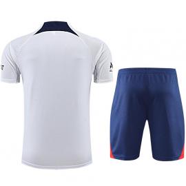 Maillot Paris St. Germain FC d'entrainement Blanc 22/23+ Pantalon