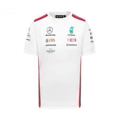 Maillot Piloto Equipo Mercedes AMG Petronas F1 2023 - Blanc