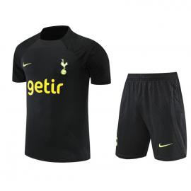 Maillot Tottenham Hotspur d'entrainement Noir 22/23+ Pantalon