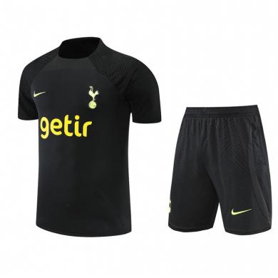 Maillot Tottenham Hotspur dentrainement Noir 22/23+ Pantalon