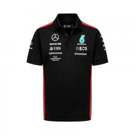 Polo equipo Mercedes AMG Petronas F1 2023 - Noir