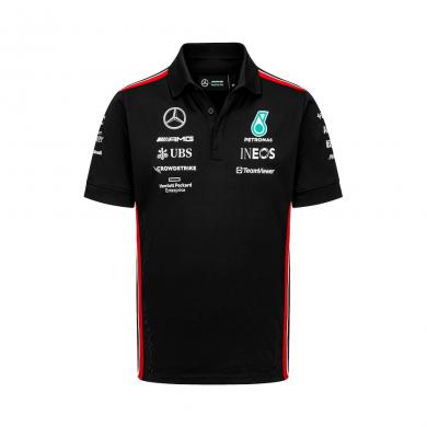 Polo equipo Mercedes AMG Petronas F1 2023 - Noir