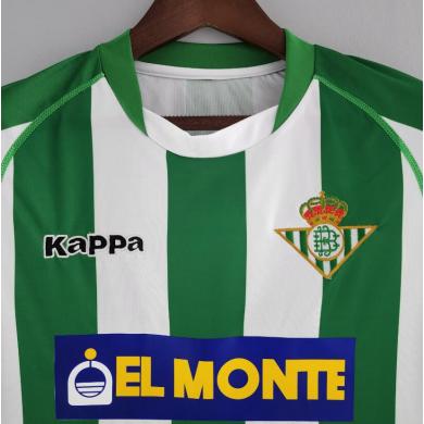 Maillot Retro Real Betis Primera Equipacion 01/02