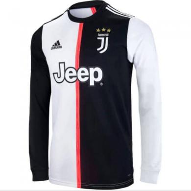 Primera Equipacion Maillot Juventus Manches Longues 2019-2020