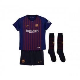 Maillot Domicile 2018 Barcelona Enfant Kit