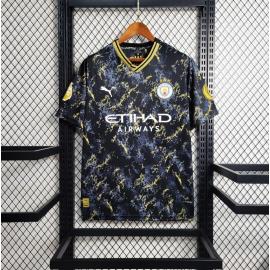 Maillot Manchester City Edición spécial 23/24 Oro Noir