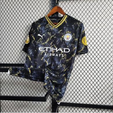 Maillot Manchester City Edición spécial 23/24 Oro Noir