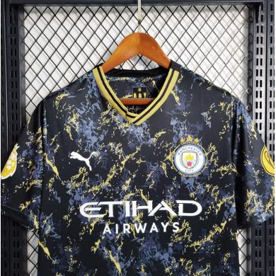 Maillot Manchester City Edición spécial 23/24 Oro Noir