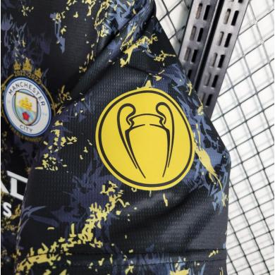 Maillot Manchester City Edición spécial 23/24 Oro Noir