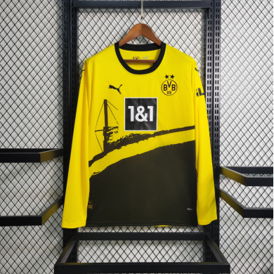 Maillot Borussia Dortmund Domicile 23/24 Manches Longues