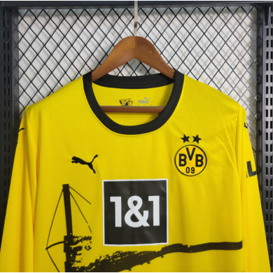 Maillot Borussia Dortmund Domicile 23/24 Manches Longues