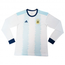 Maillot Argentine Domicile 2019 Manches Longues