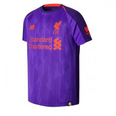 Maillot Extérieur New Balance Liverpool Enfant 18-19