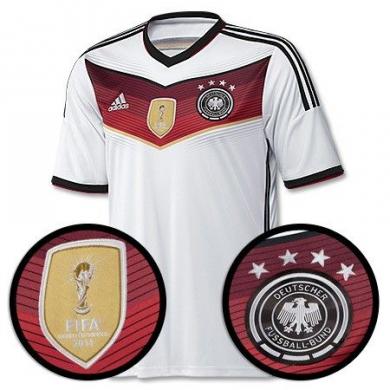 Maillot Allemagne 2014-2015 Domicile 4 Star Winners