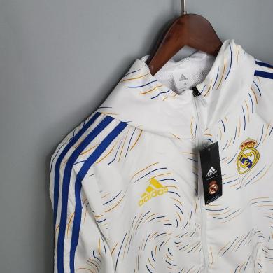 Windbreaker 2021-2022 Real Madrid blanc