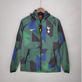 Windbreaker 21/22 Tottenham Vert Bleu