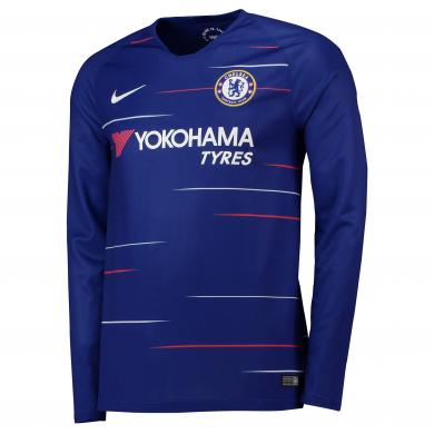 Maillot Domicile Chelsea 2018-19 de Manches Longues