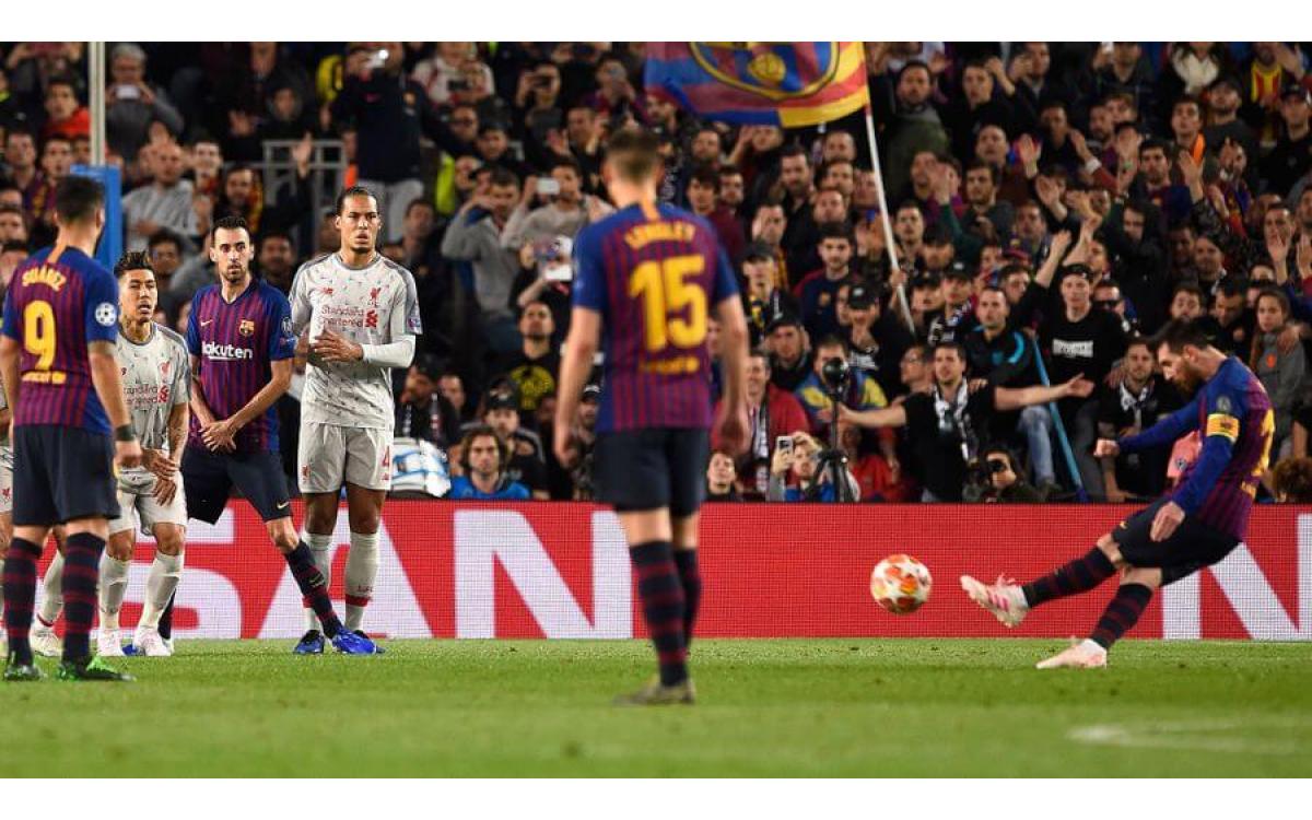 Watch: Lionel Messi scores his 600th Barcelona goal with a stunning free-kick