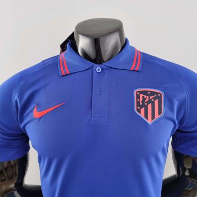 POLO 21/22 Atlético Madrid Bleu