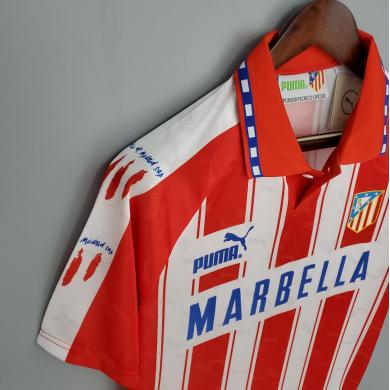 Maillot Retro Atletico Madrid Domicile 94/95