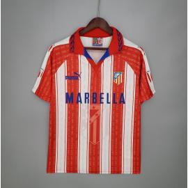 Maillot Retro Atletico Madrid Domicile 95/96