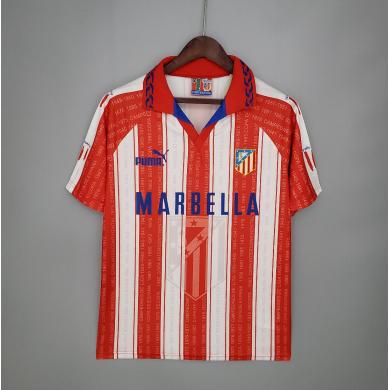 Maillot Retro Atletico Madrid Domicile 95/96