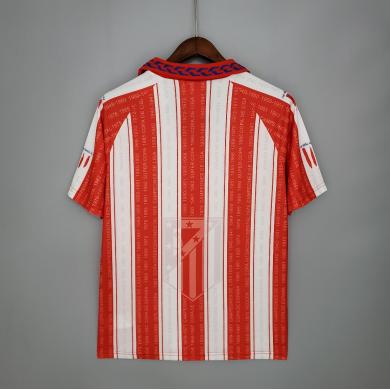 Maillot Retro Atletico Madrid Domicile 95/96