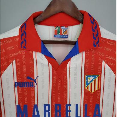 Maillot Retro Atletico Madrid Domicile 95/96