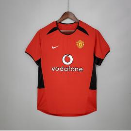 Maillot Retro Manchester United Domicile 02/04